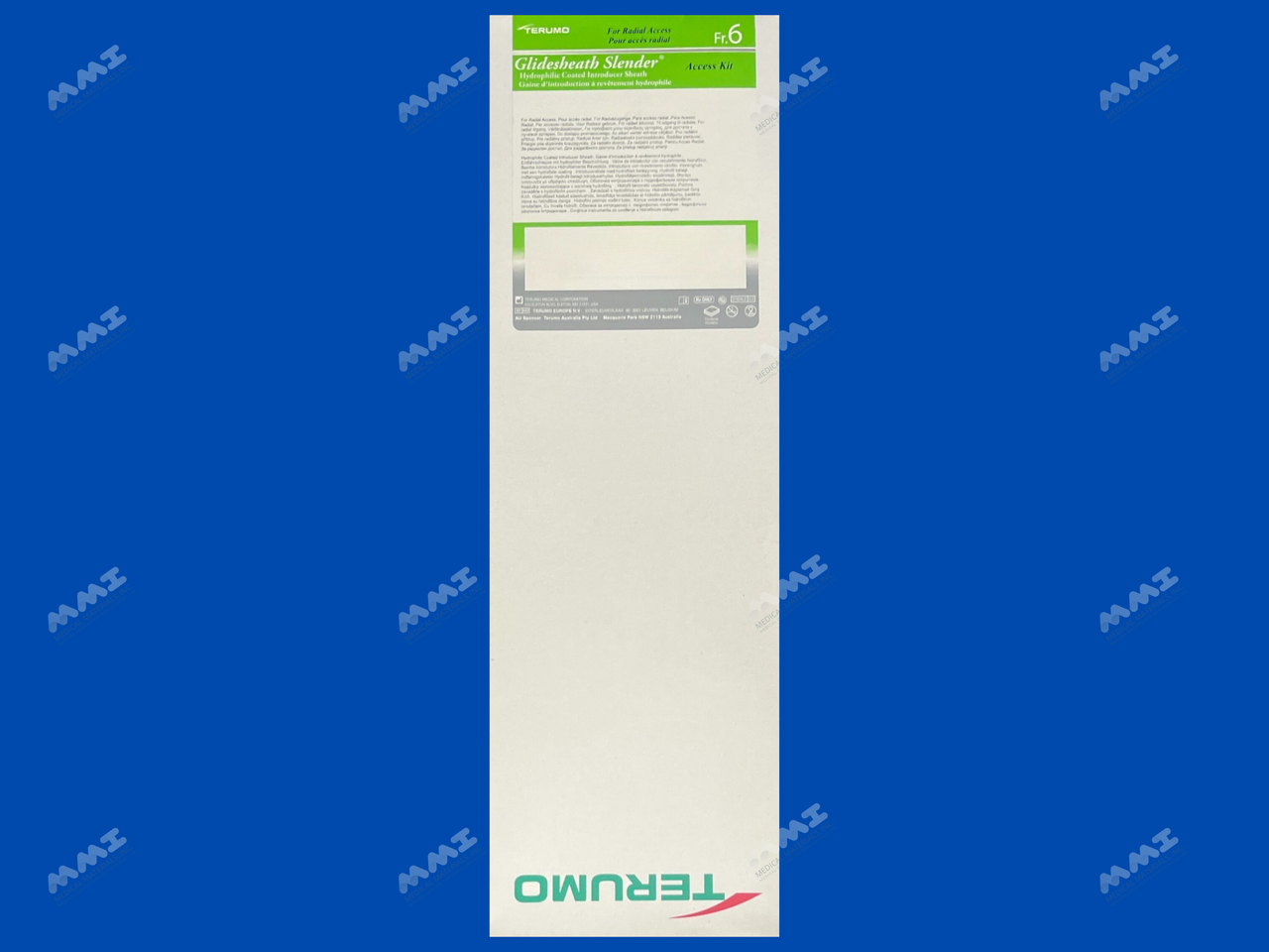 Glidesheath Slender Hydrophilic Coated Introducer Sheath - Access Kit - 6Fr x 16cm x .021" - Non-Expired