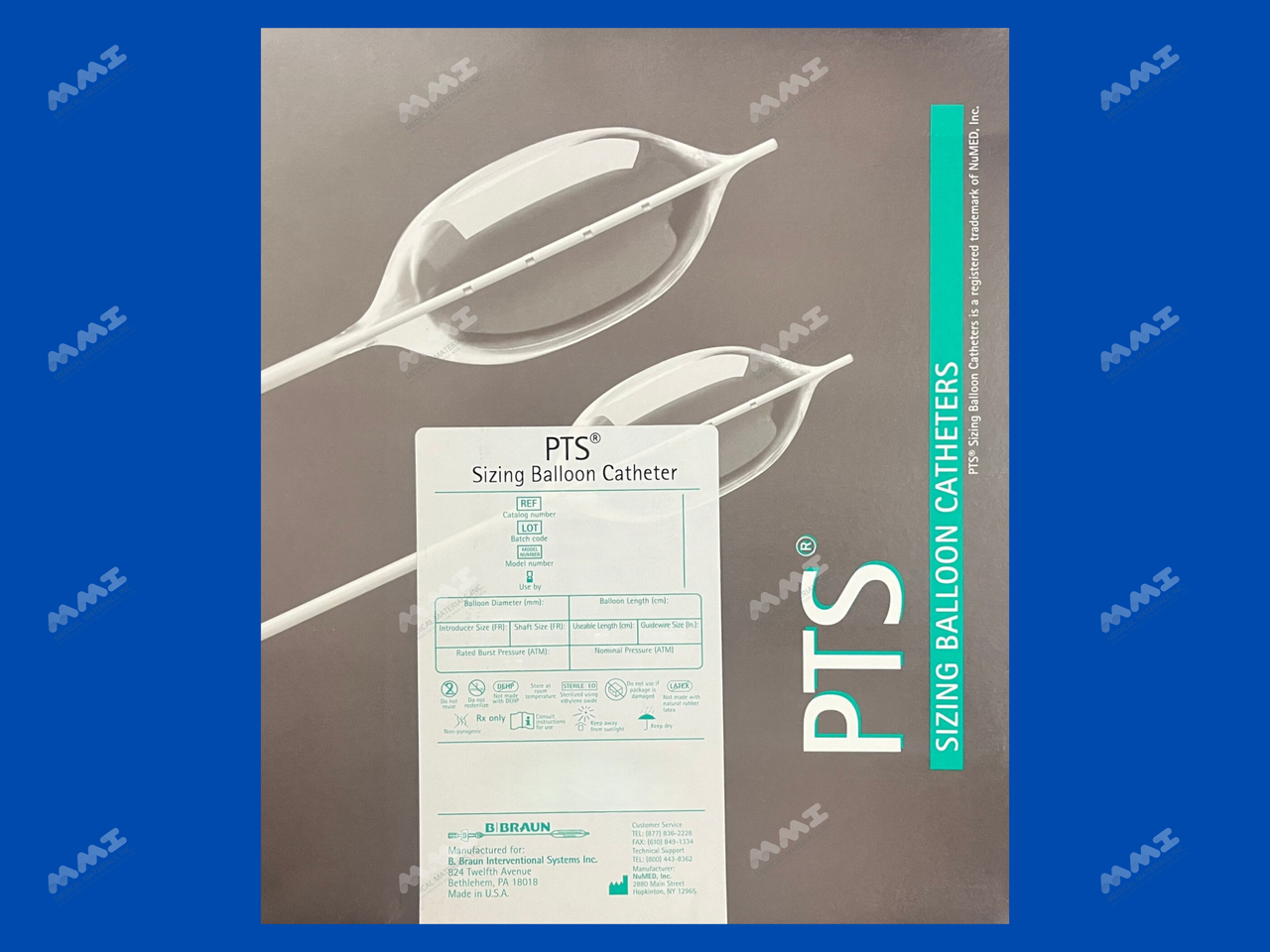 PTS Sizing Balloon Catheter - 40mm x 3cm x 80cm