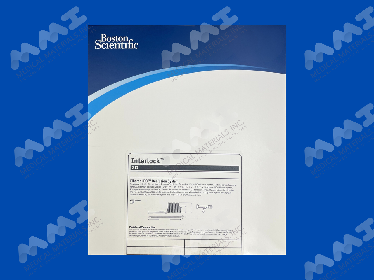 Interlock 2D Fibered IDC Occlusion System - 20mm x 50cm - Non-Expired