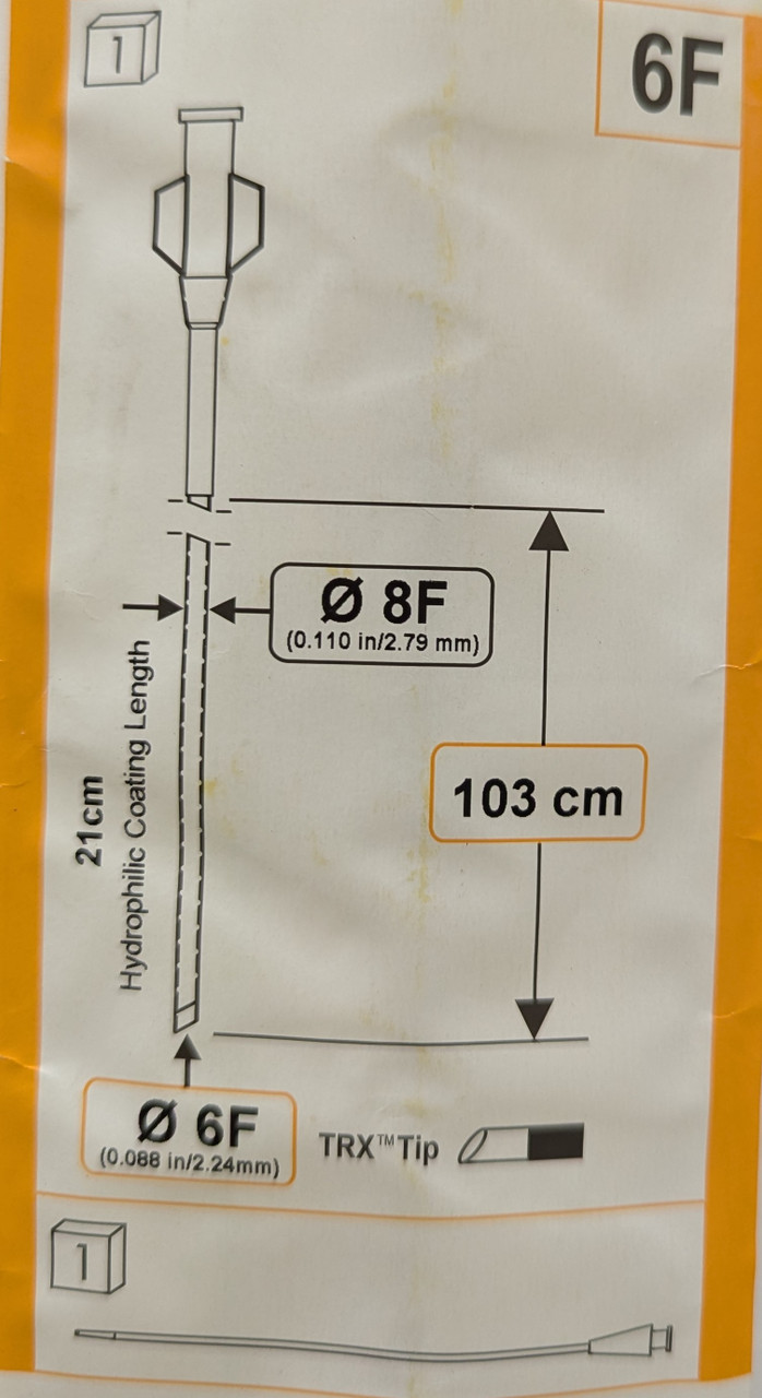 Zoom Rdl Device Zoom RDL Radial Access System - TRX Tip - 6Fr/8Fr x 103cm