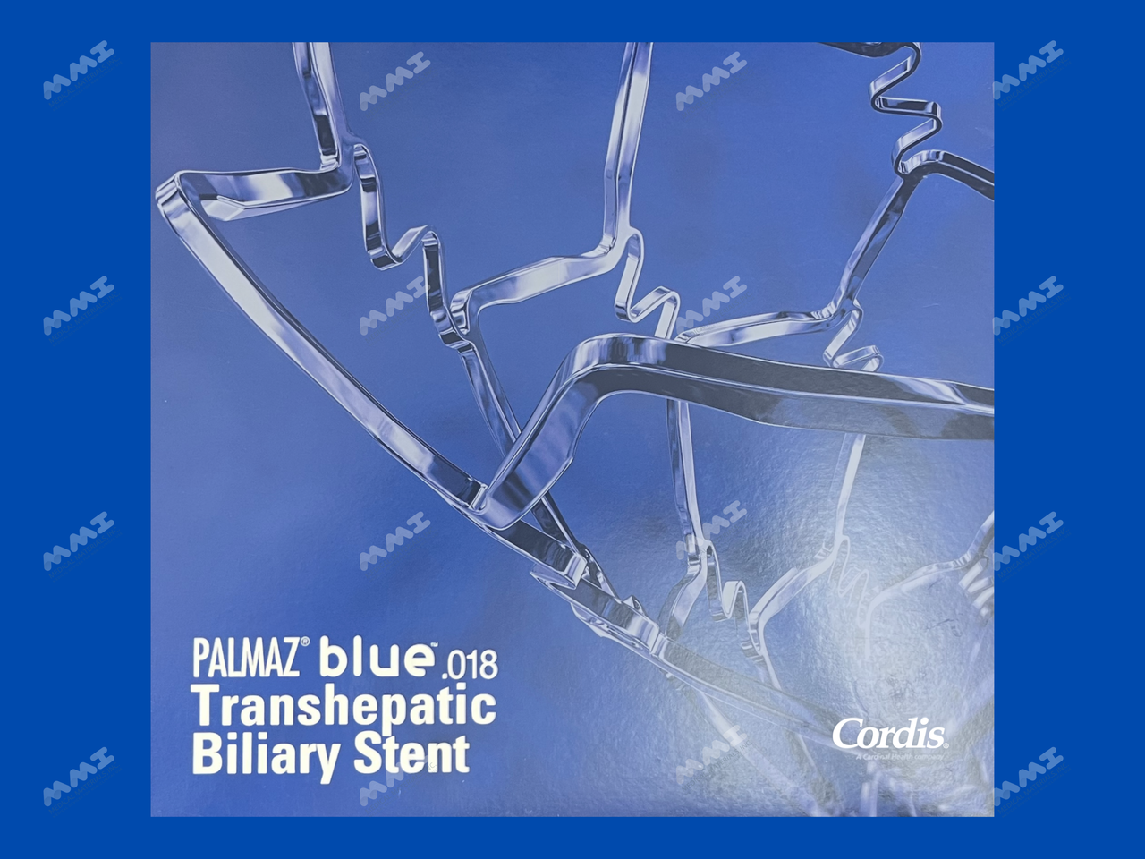 PALMAZ blue .018" OTW Transhepatic Balloon-Expandable Biliary Stent and Delivery System - 5mm x 12mm x 80cm