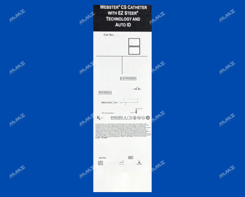 Webster CS Catheter with EZ Steer Technology and Auto ID BD710FJ282CT
