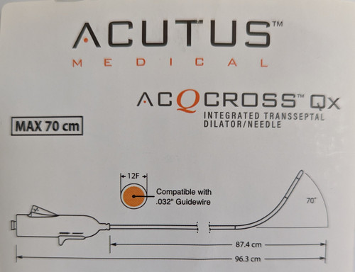 Acutus Medical AcQCross Qx Integrated Transseptal Dilator/Needle - 900305