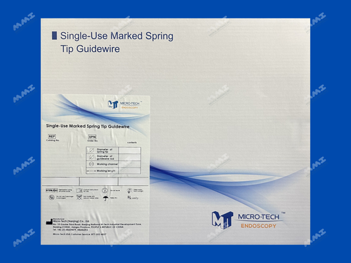 Single-Use Marked Spring Tip Guidewire DG-18-08-21