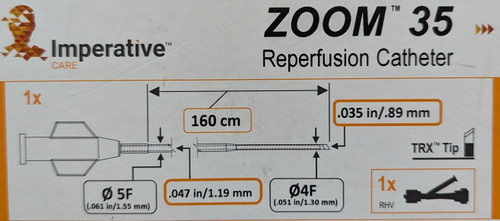 Imperative Care Zoom 35 Reperfusion Catheter - ICRC035158