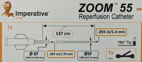 Imperative Care Zoom 55 Reperfusion Catheter - ICRC055137