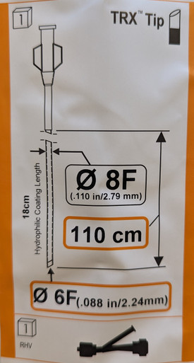 Zoom 88 Large Distal Platform Access Catheter - TRX Tip - 6Fr/8Fr