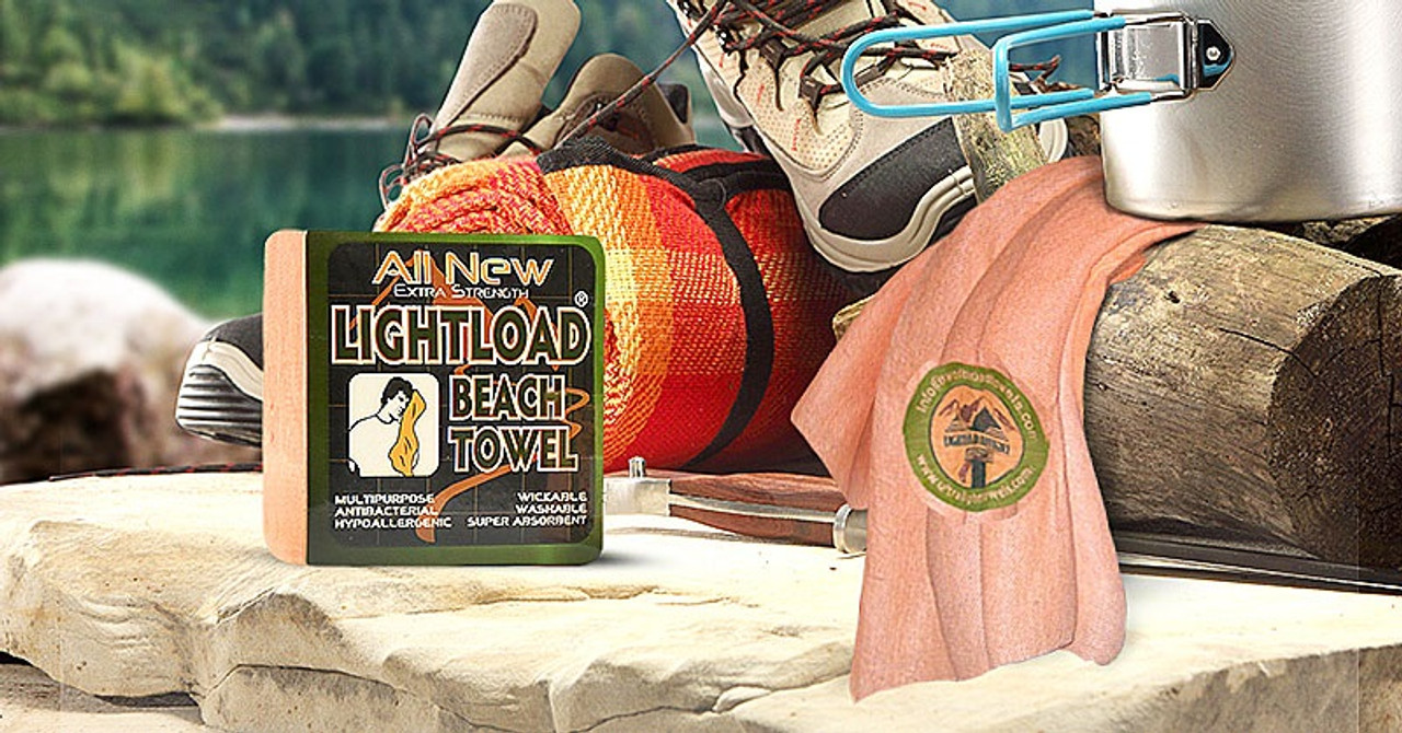 Lightload Towels 50 Pack Retail Display 12x12 .2oz