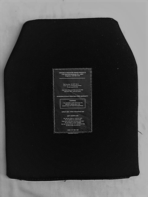 Kevlar XP Soft Armor Panel NIJ IIIA 10