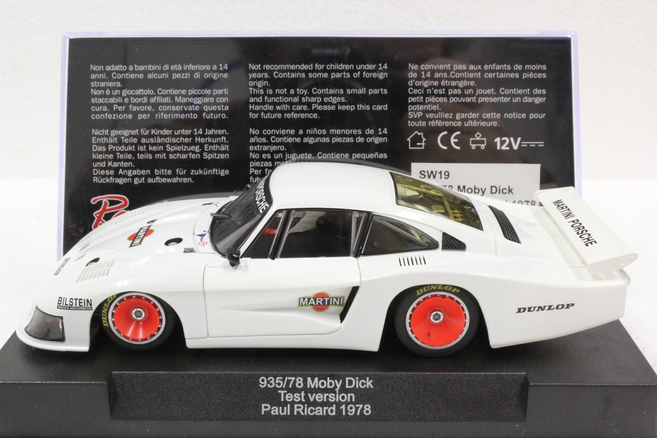 SW19 Racer Sideways Porsche 935/78 Group 5 Moby Dick Martini