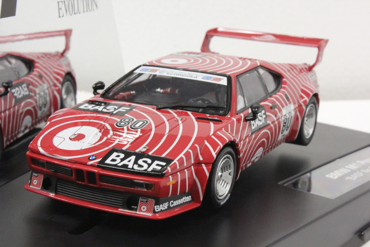 27567 Carrera Evolution BMW M1 Procar BASF #80, 1:32 Slot Car