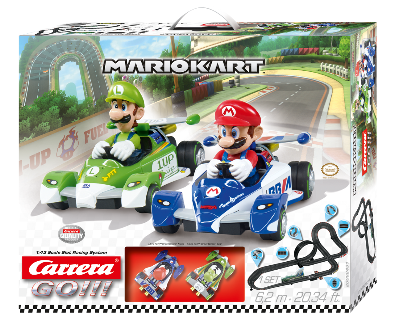 Carrera Go! Mario Kart Ds 1/43 Slot Car Race Track Set