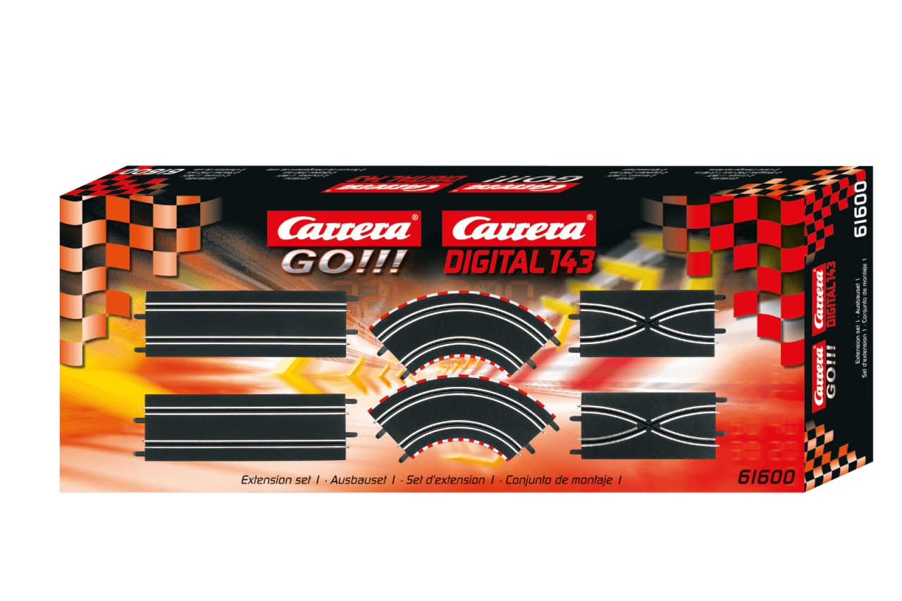 61600 Carrera GO!!! Extension Set 1 - 1:43 Slot Car Track - Great