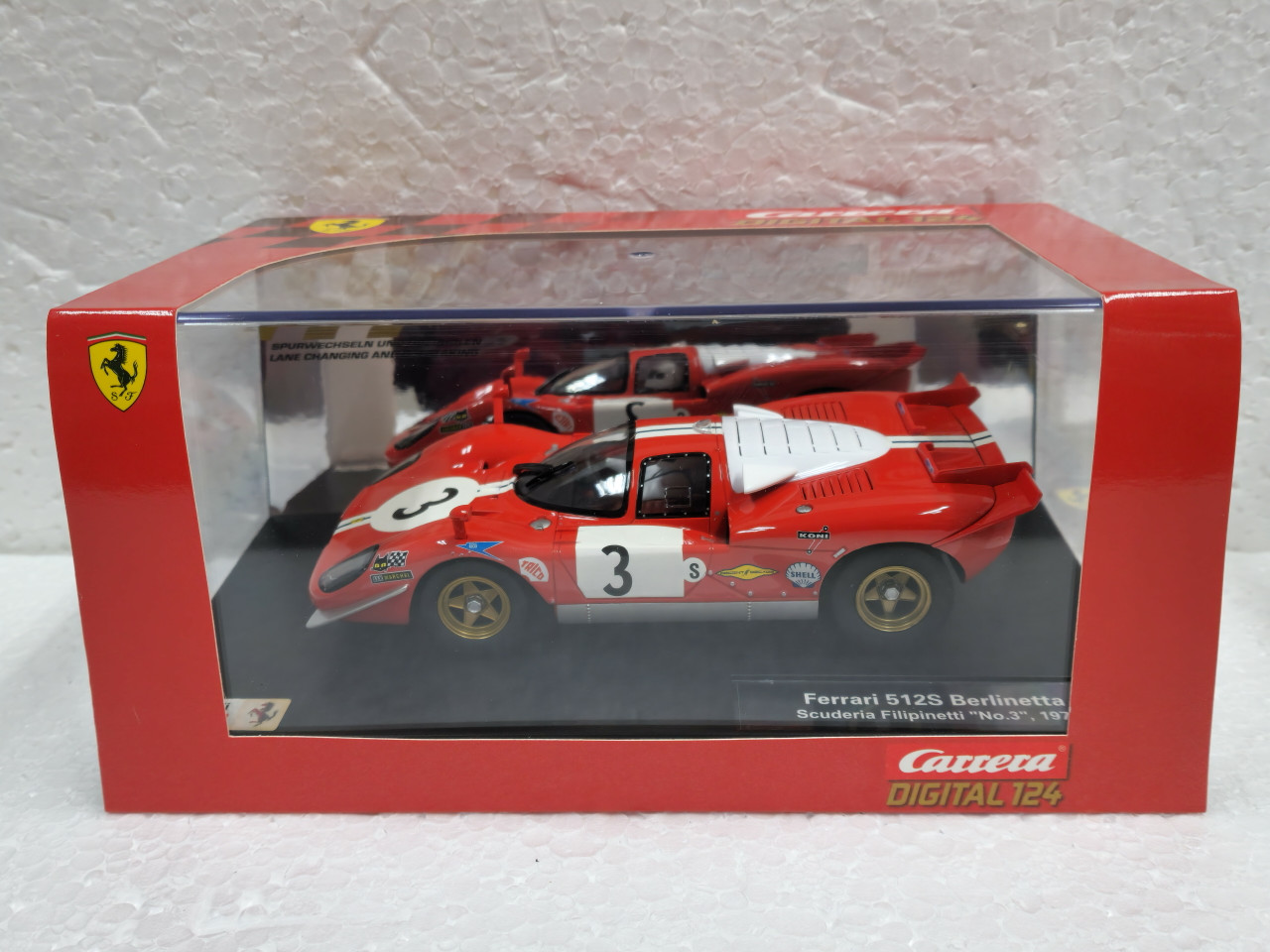 23856 Carrera Digital 124 Ferrari 512S Berlinetta Scuderia