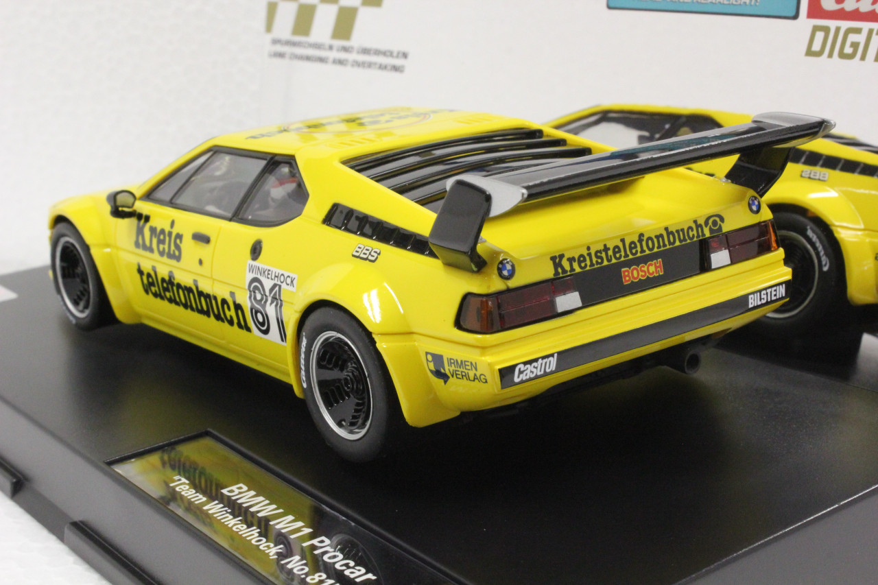 23855 Carrera Digital 124 BMW M1 Procar Team Winkelhock, #81 1:24 ...