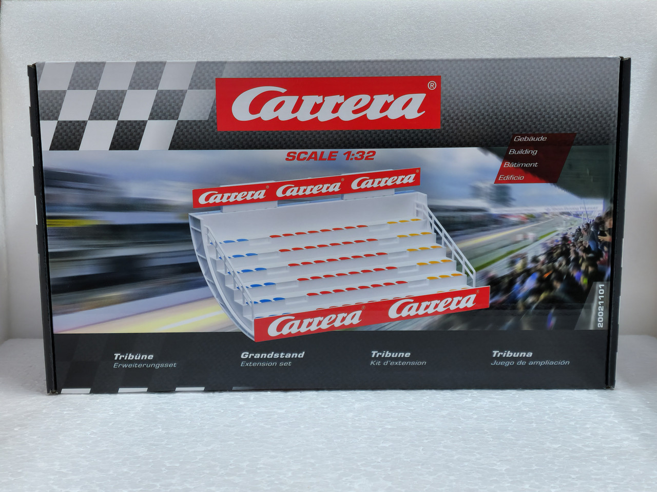 21101 Carrera Grandstand Extension w/ Steps 1:32 Slot Car Building