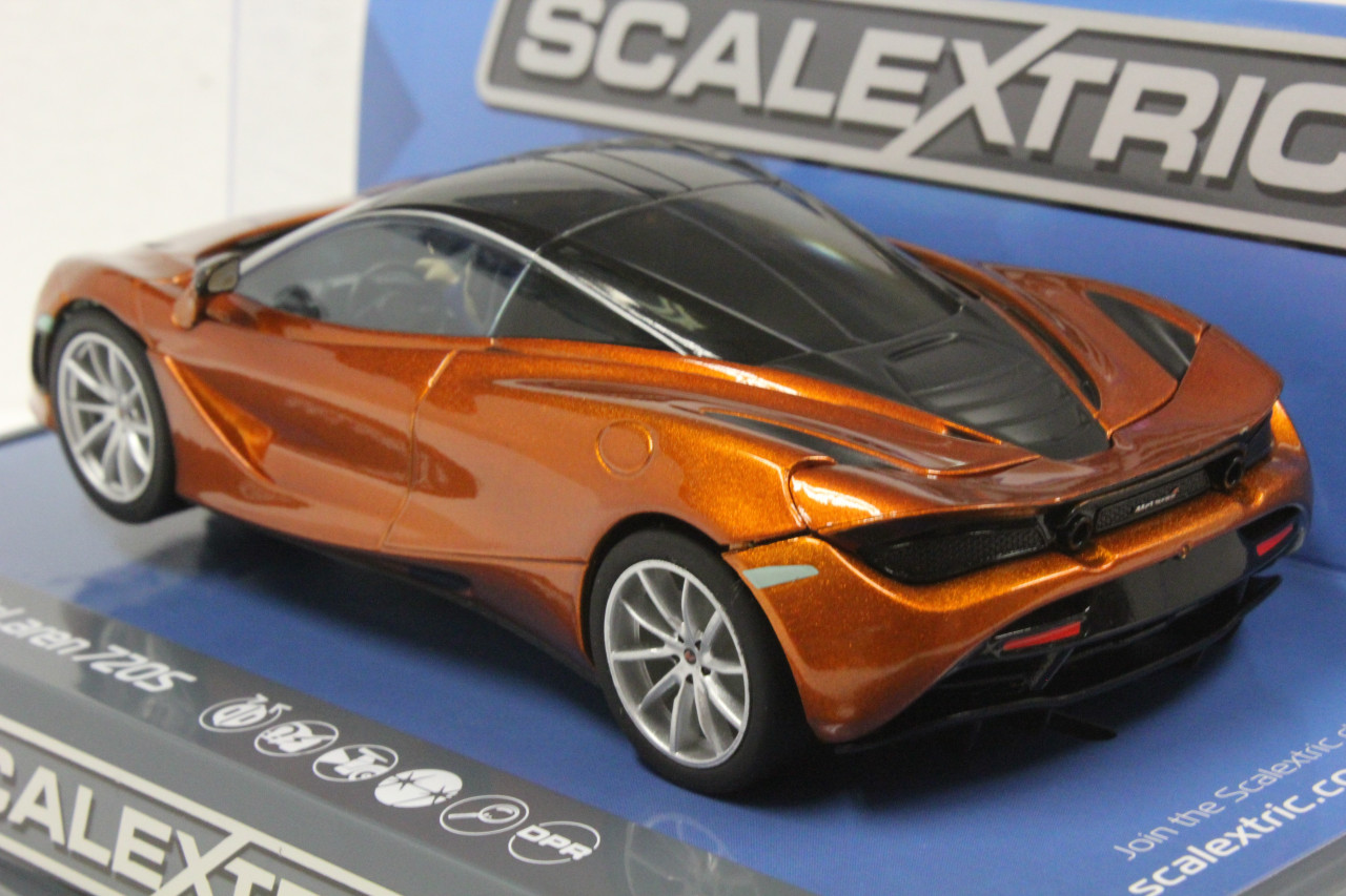 C3895 Scalextric McLaren 720S Azores Orange 1/32 Slot Car *DPR