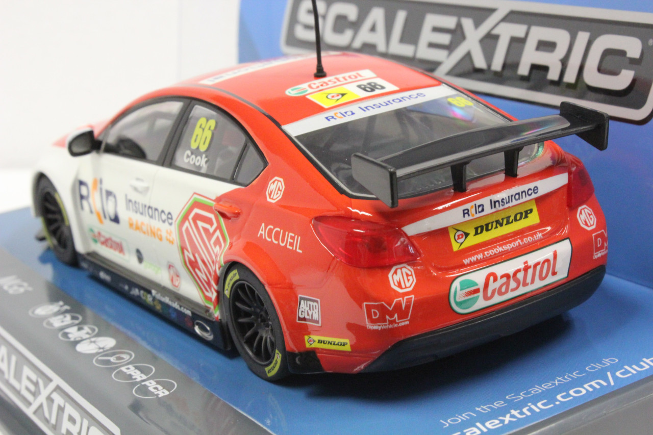 C3863 Scalextric BTCC MG6 Josh Cook, #66 1/32 Slot Car *DPR
