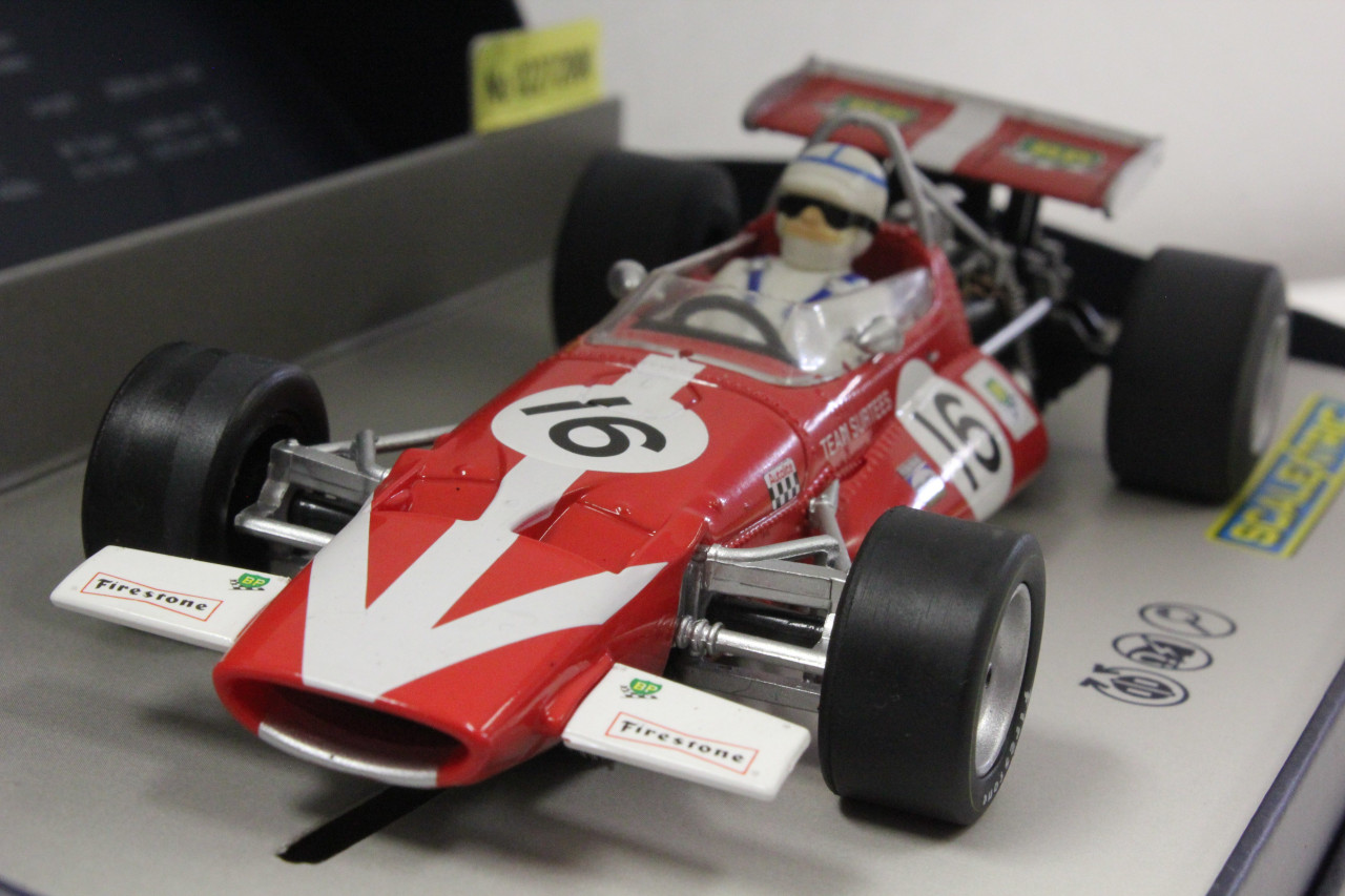 C3834A Scalextric Legends McLaren M7C John Surtees 1970, #16 Limited  Edition 1/32 Slot Car