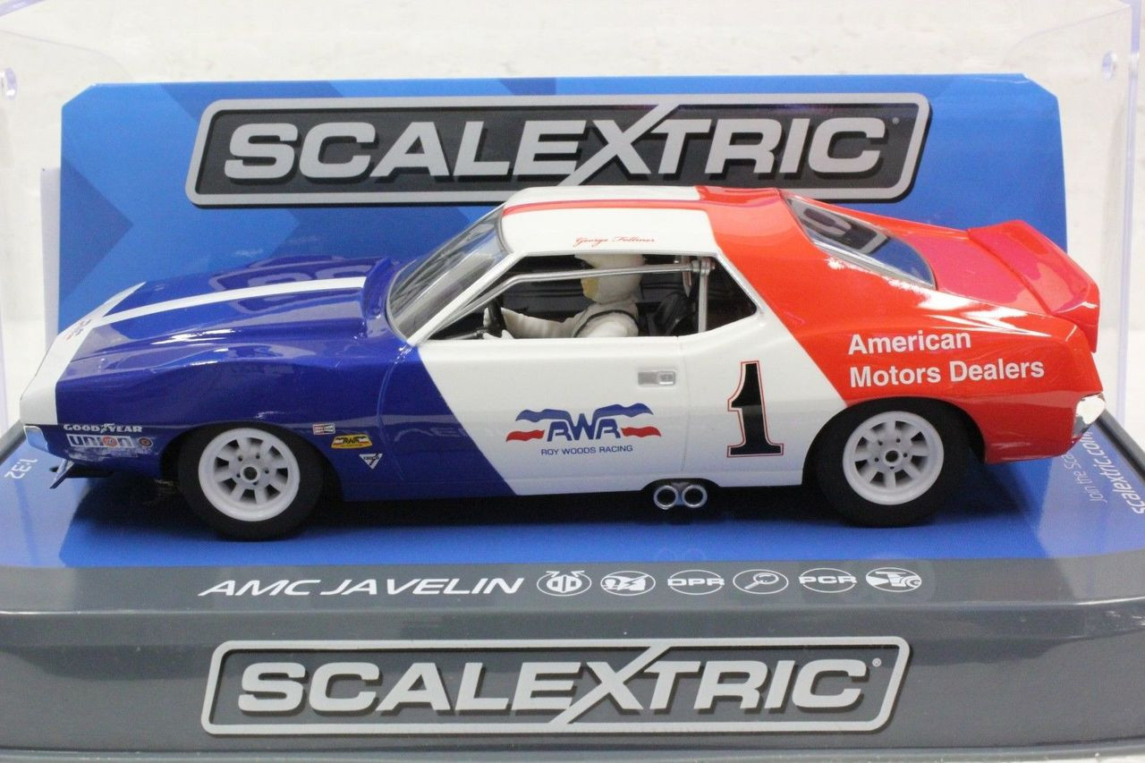 スケーレックストリック AMC Javelin #1 AM 1972 C3875 C3875 Scalextric AMC Javelin Trans AM RWR 1972 George