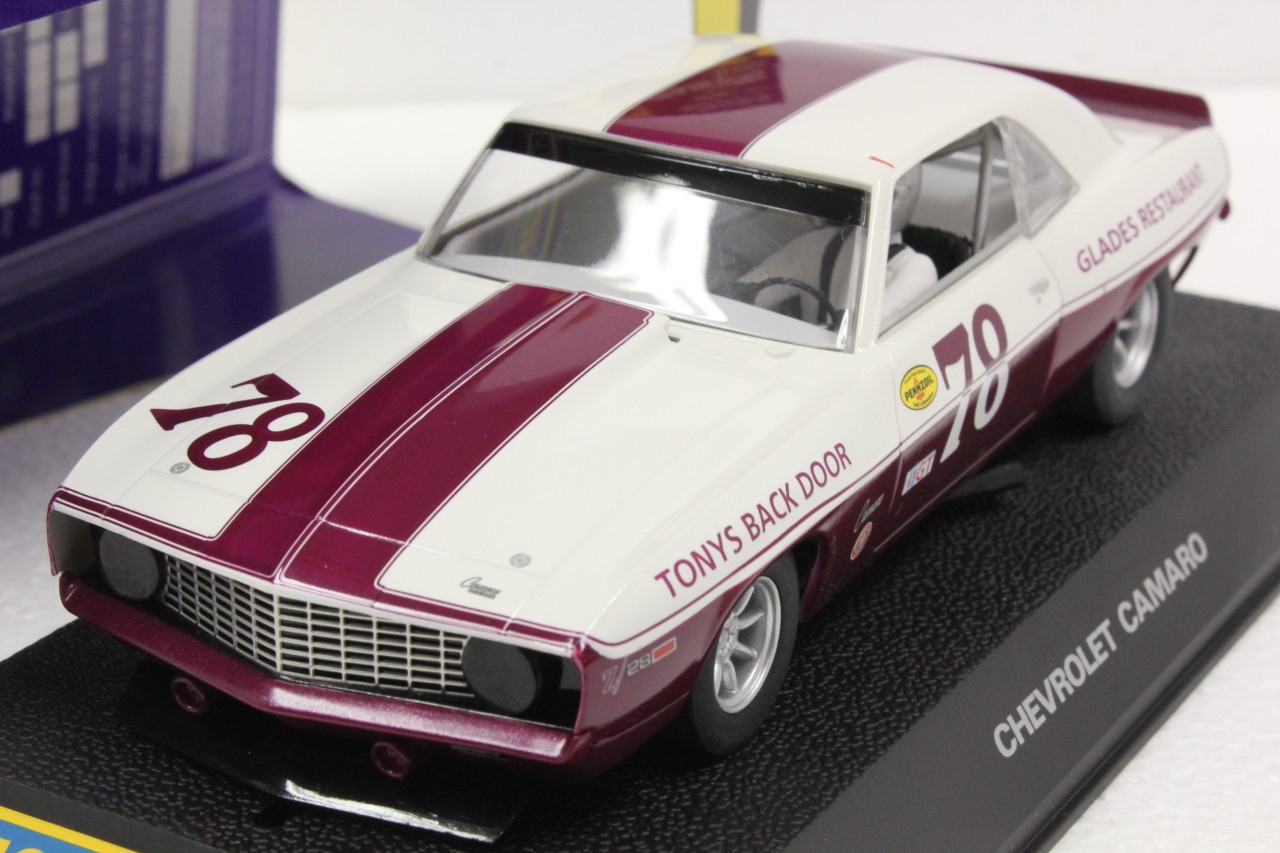 自動車 107 SCALEXTRIC CHEVROLET CAMARO #78 107 SCALEXTRIC CHEVROLET CAMARO #78