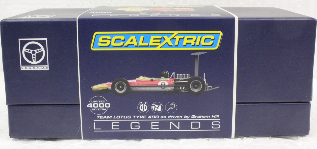 C3543A Scalextric Lotus 49 F1 Graham Hill, #8 Limited Edition 1:32 Slot Car