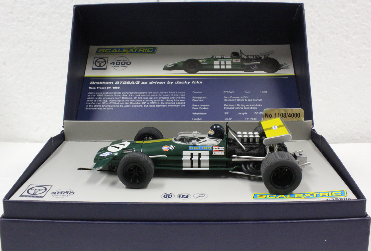 C3588A Scalextric Brabham BT-26/3 Jacky Ickx, #11 Limited