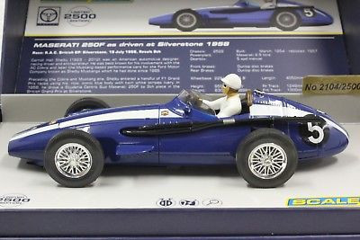 C3481A Scalextric Maserati 250F F1 Shelby, #5 Limited Edition 1/32