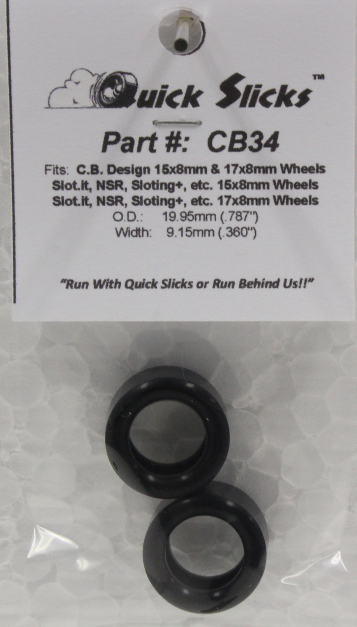 silicone slot car tires