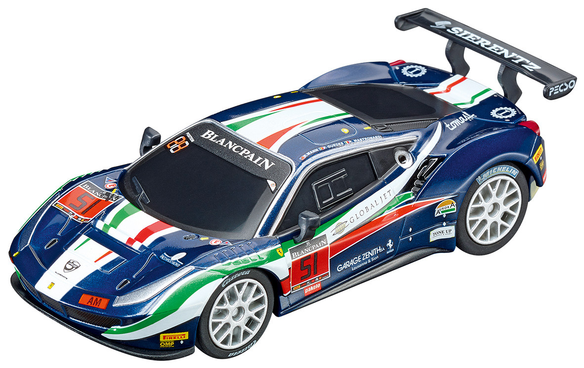64115 Carrera GO!!! Ferrari 488 GT3 AF Corse, #51 1:43 Slot Car
