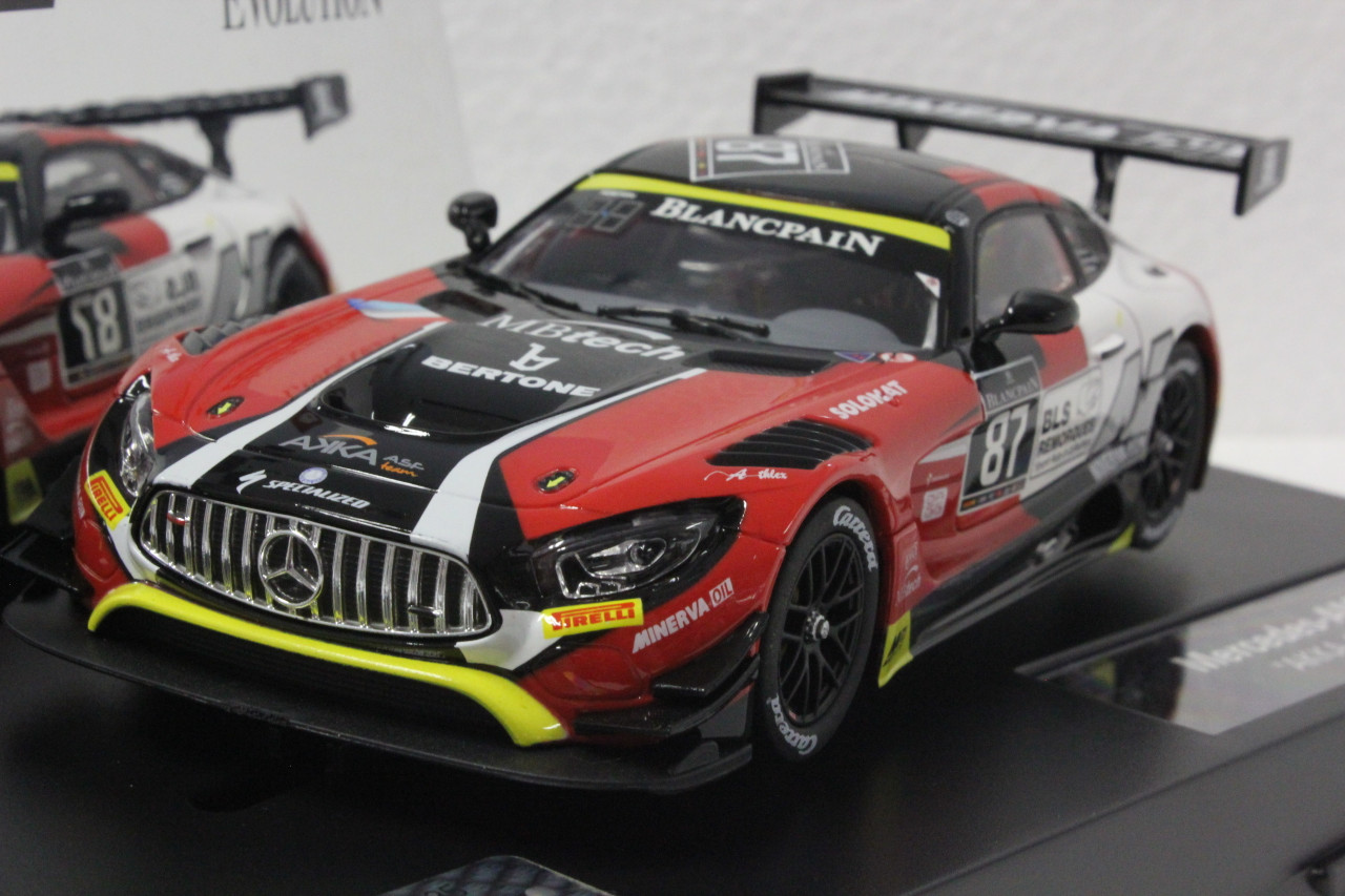 Carrera Evolution 27578 Mercedes AMG GT3 AKKA ASP, #87 1/32 Slot