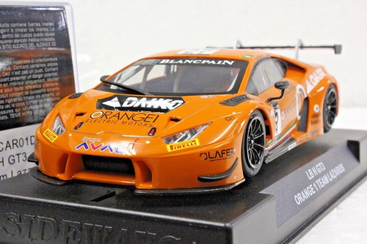 SWCAR01D Racer Sideways Lamborghini Huracan GT3 Orange 1 Team