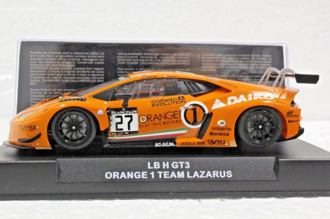SWCAR01D Racer Sideways Lamborghini Huracan GT3 Orange 1 Team