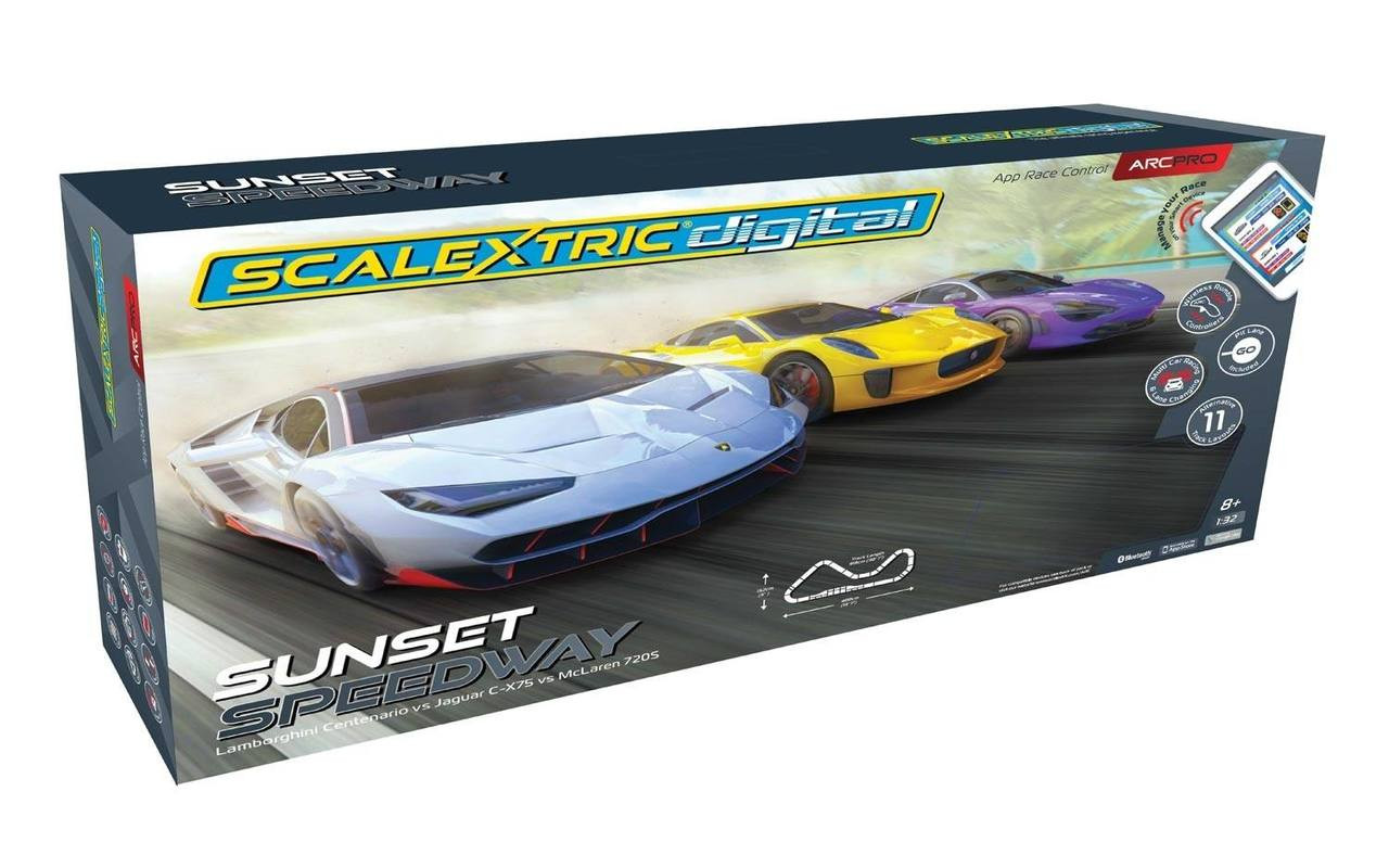 scalextric arc pro platinum gt set