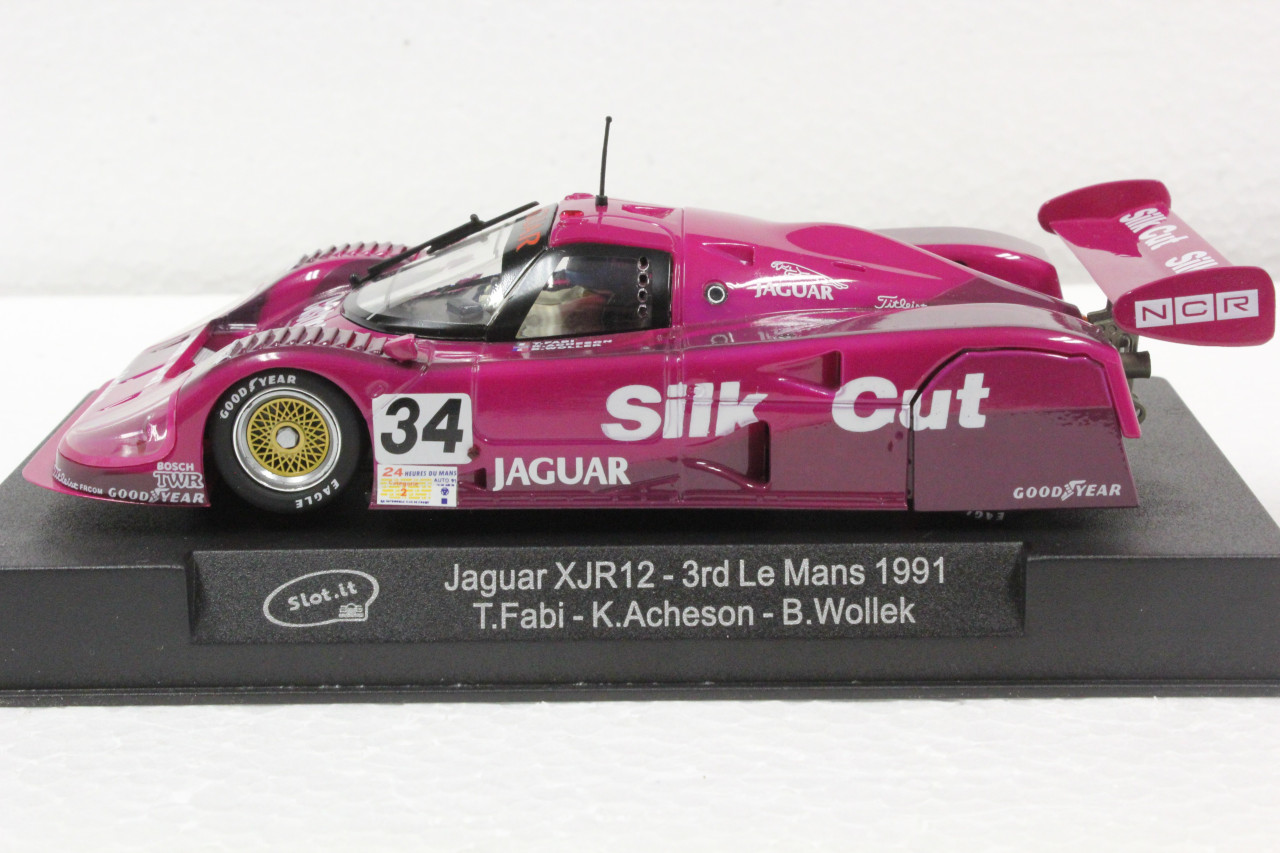 Auto Barn Jaguar XJR 12-91-1 Silk Cut 紫 Purple Reign: Ross Brawn's Jaguar XJR-14 sports car monster