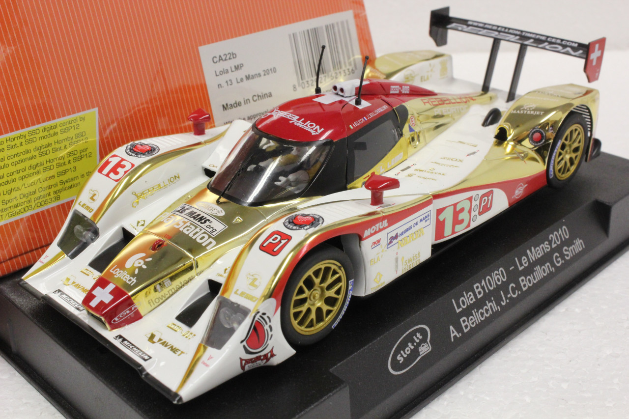 SICA22B Slot.it Lola B09/60 LMP Le Mans 2010, #13 1:32 Slot Car