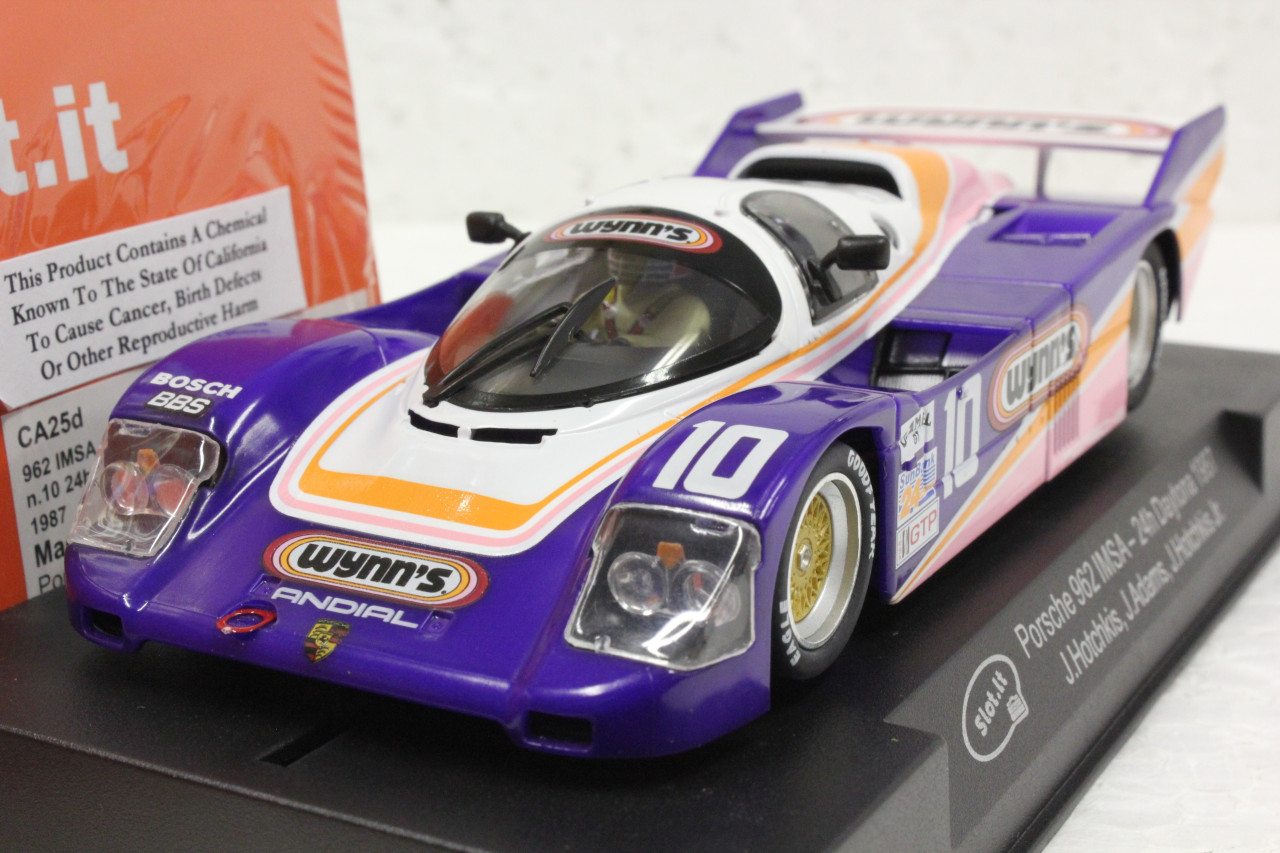 SICA25D Slot.it Porsche 962 Wynn's Friction Proofing IMSA