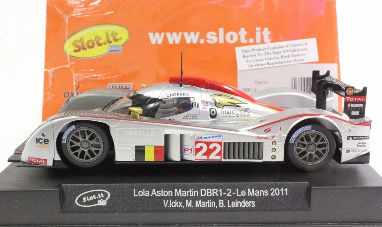 SICA31B Slot.it Lola Aston Martin DBR1-2 Le Mans 2011, #22 1