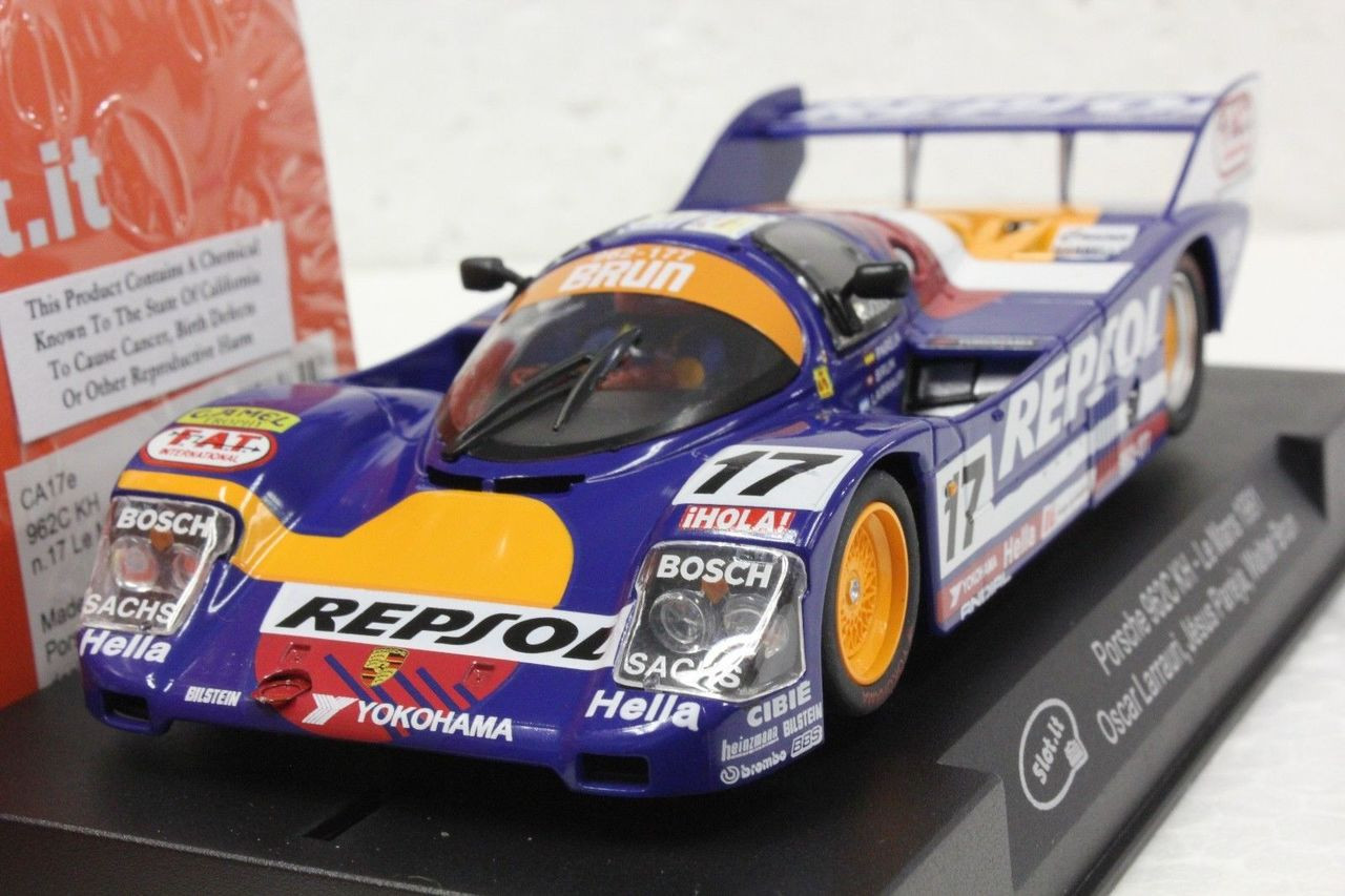 SICA17E Slot.it Porsche 962 KH Repsol 1991, #17 1/32 Slot Car