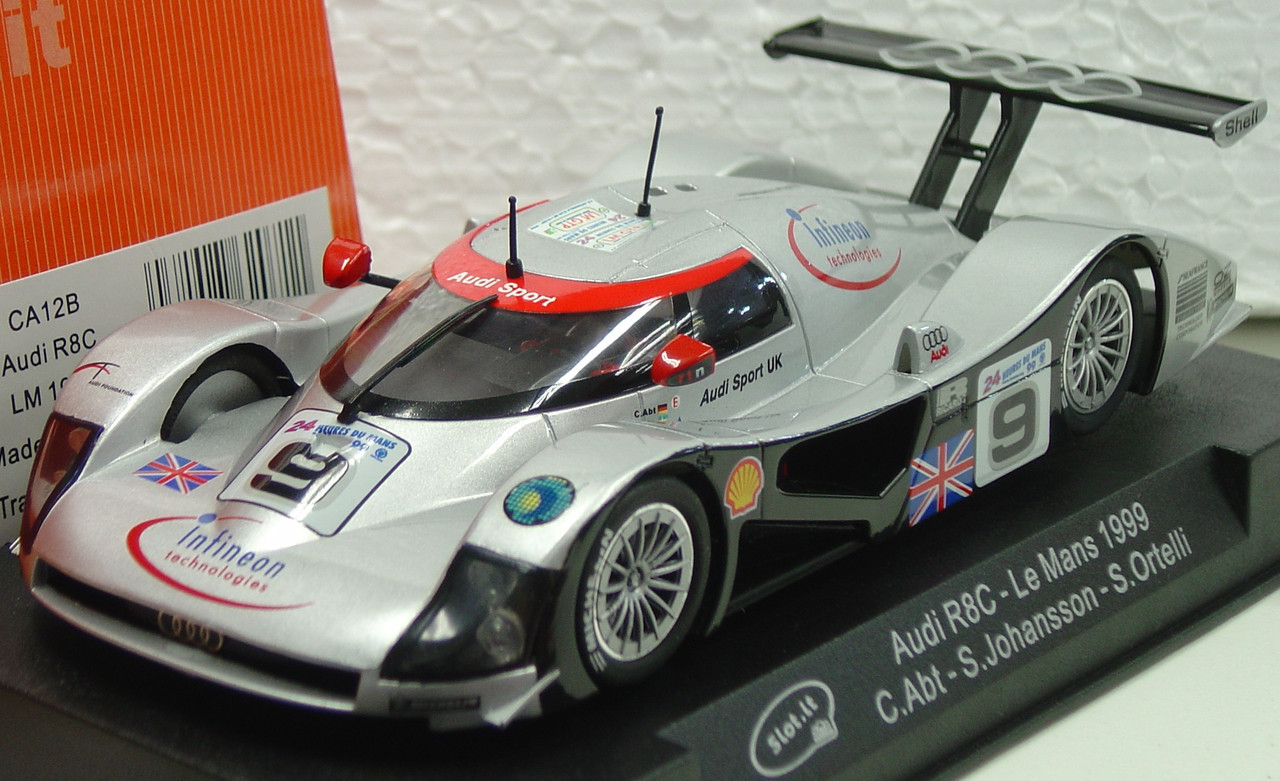 SICA12B Slot.it Audi R8C Le Mans 1999, #9 1:32 Slot Car