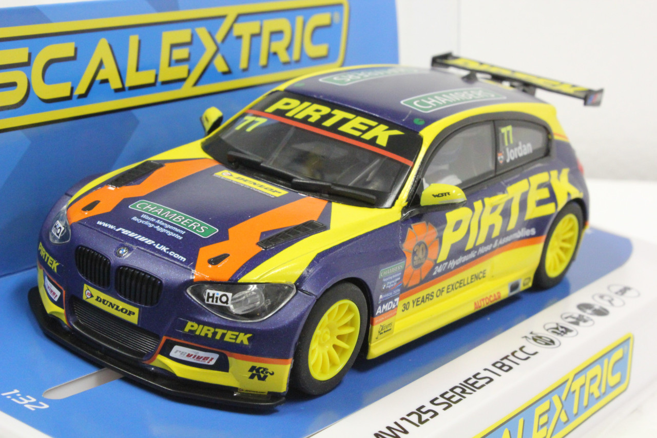 C4018 Scalextric BMW 125I BTCC 2018 PIRTEK Andrew Jordan 1:32 Slot Car  *DPR* - Great Traditions