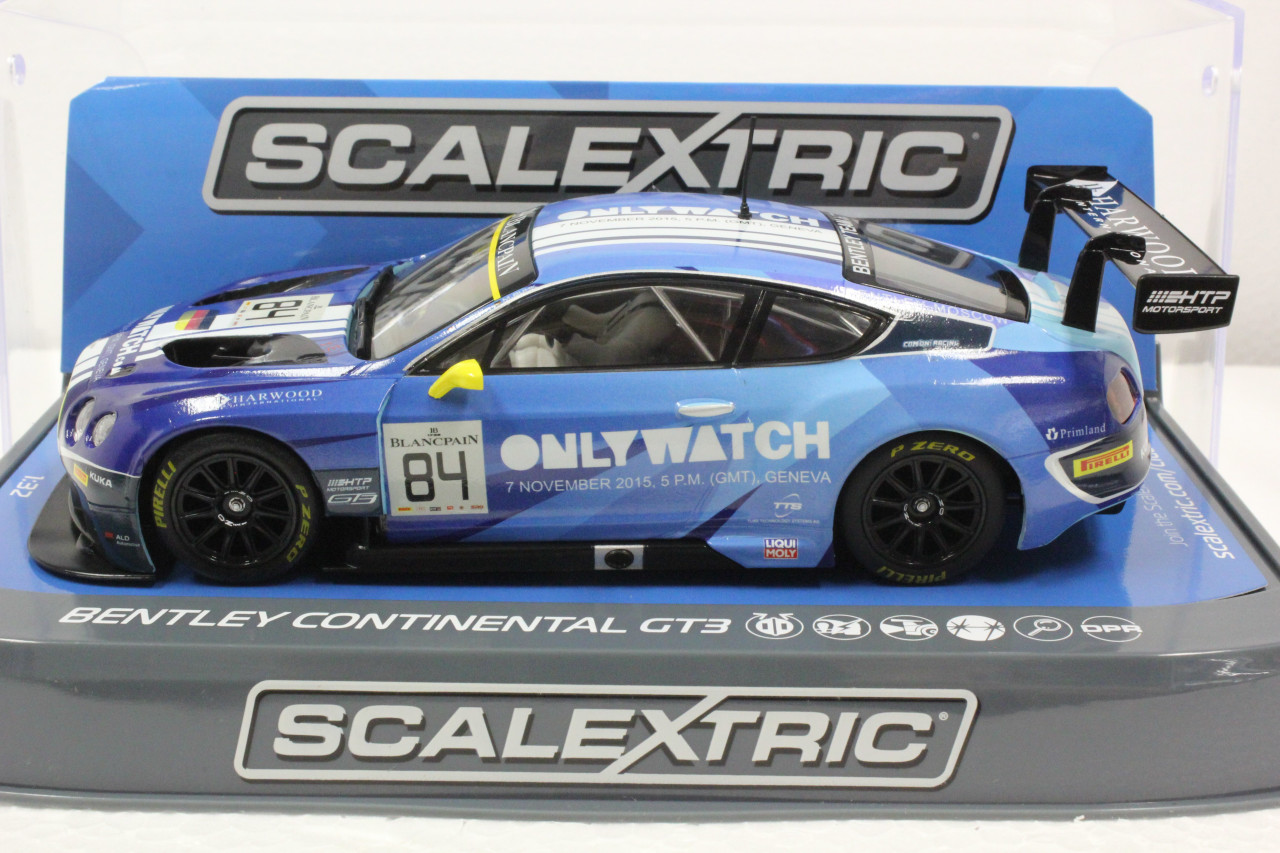 C3846 Scalextric Bentley Continental GT3 Team HTP 1:32 Slot Car DPR