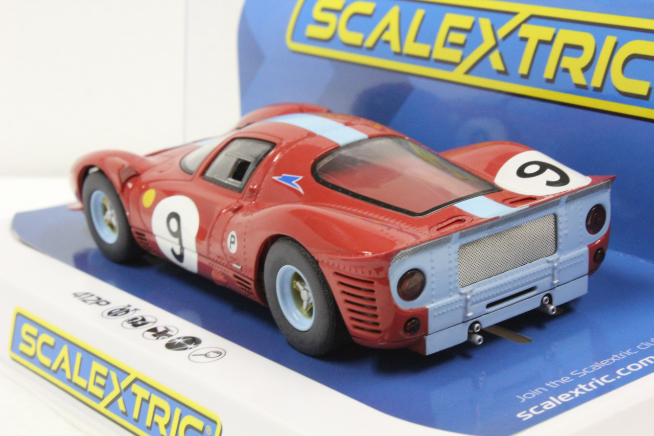 C3946 Scalextric Ferrari 412p Brands Hatch 1967 9 1 32 Slot Car Great Traditions