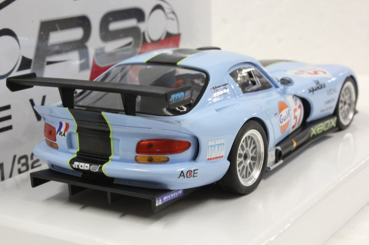 RS0023 RevoSlot Chrysler Viper GTS-R Gulf Paul Belmondo Racing #57 1:32  Slot Car