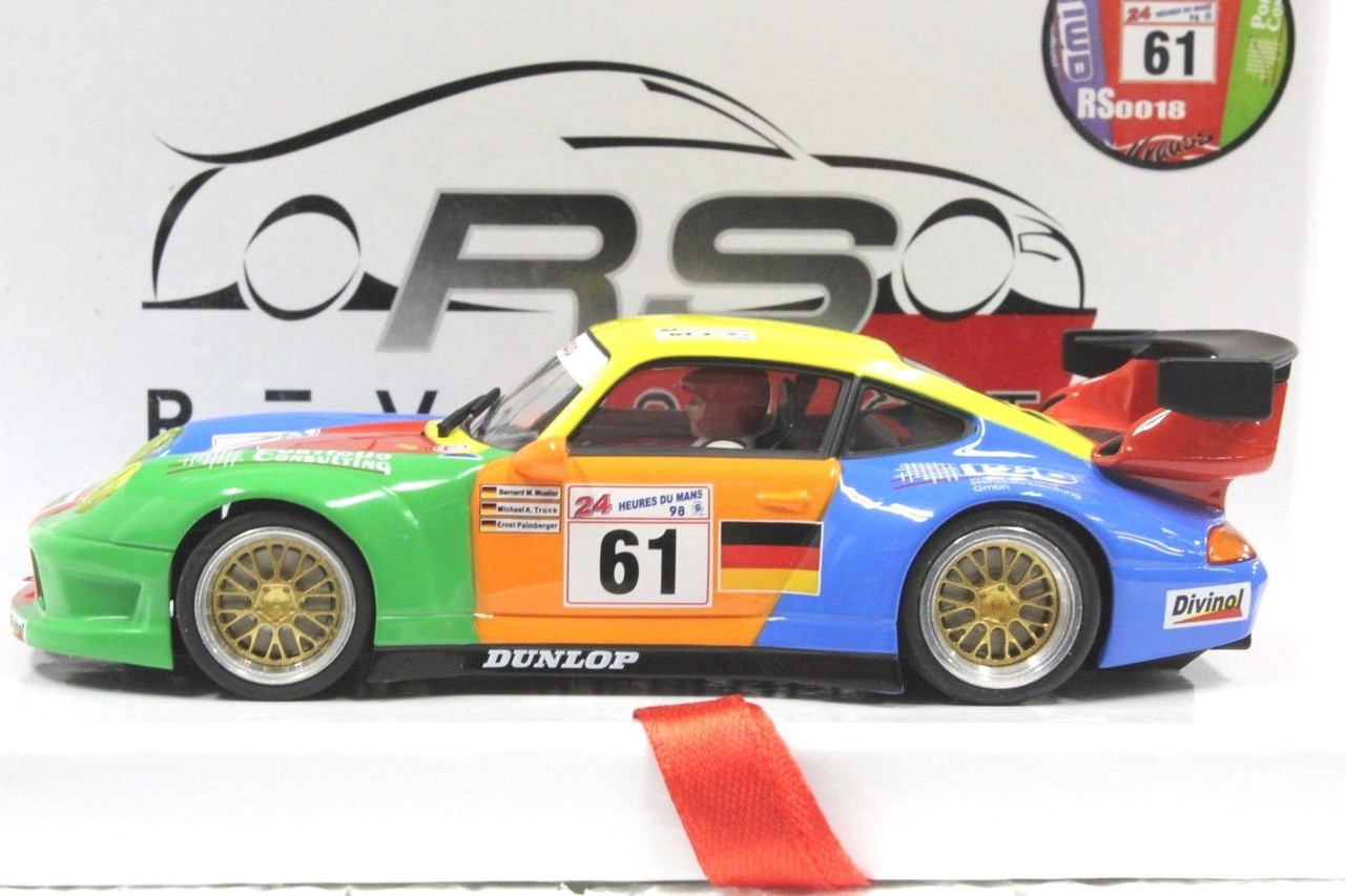 RS0018 RevoSlot Porsche 911 GT2 Krauss - Le Mans 1998 #61 1:32
