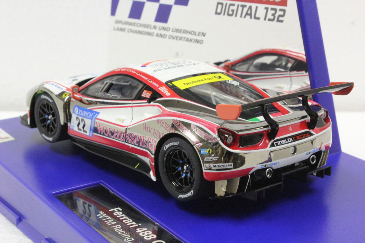 30868 Carrera Digital 132 Ferrari 488 GT3 WTM Racing, #22 1