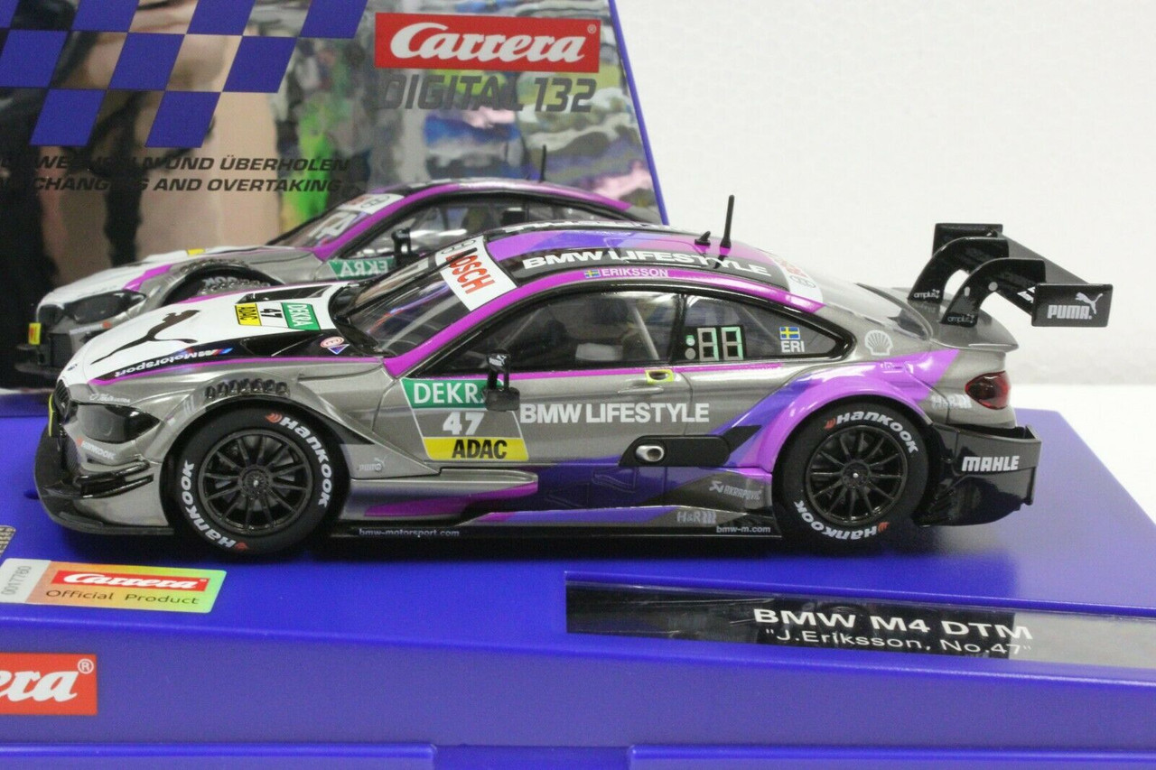 30882 Carrera Digital 132 BMW DTM M4 J.Eriksson, #47 1:32 Slot Car