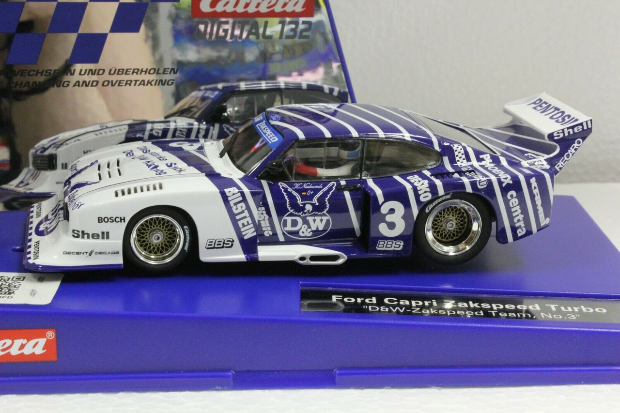 30887 Carrera Digital 132 Ford Capri Zakspeed D&W, #3 1:32 Slot