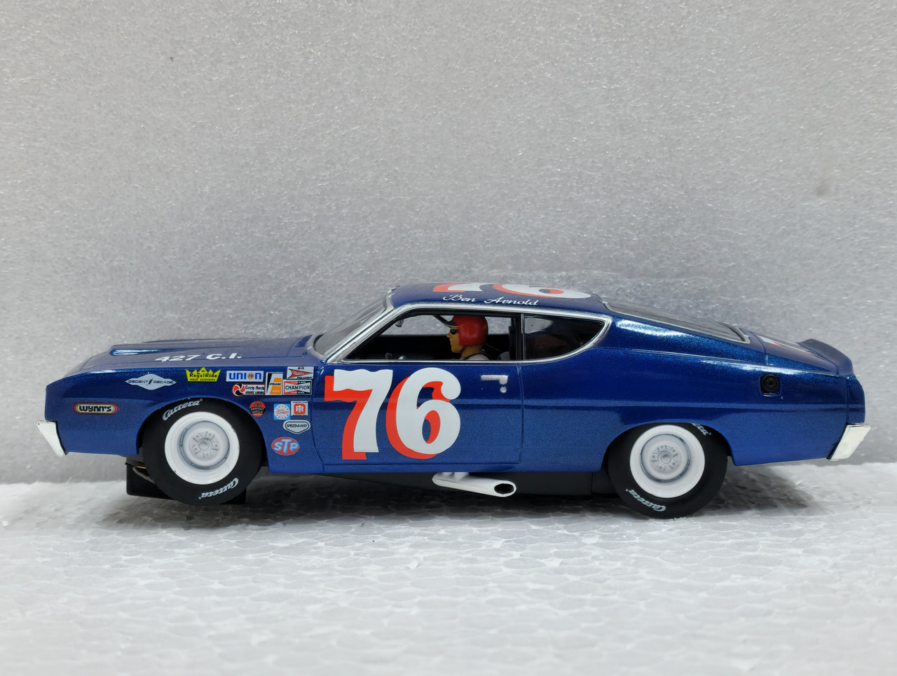 27616 Carrera Evolution Ford Torino Talladega 1970 #76 1:32 Slot