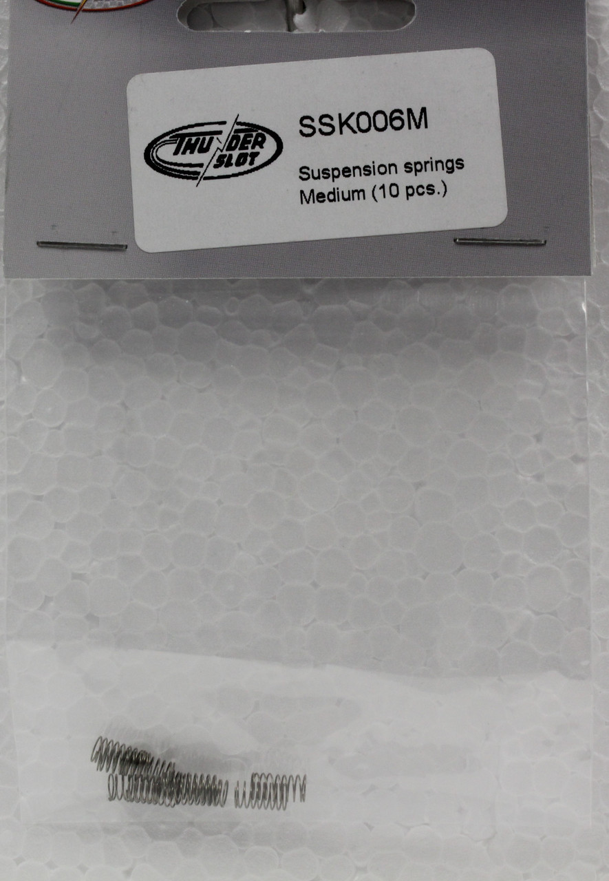 Slot Car Spring Kit SSK006M Thunderslot Suspension Springs Medium - 10 Pieces 1:32 Slot Car ...